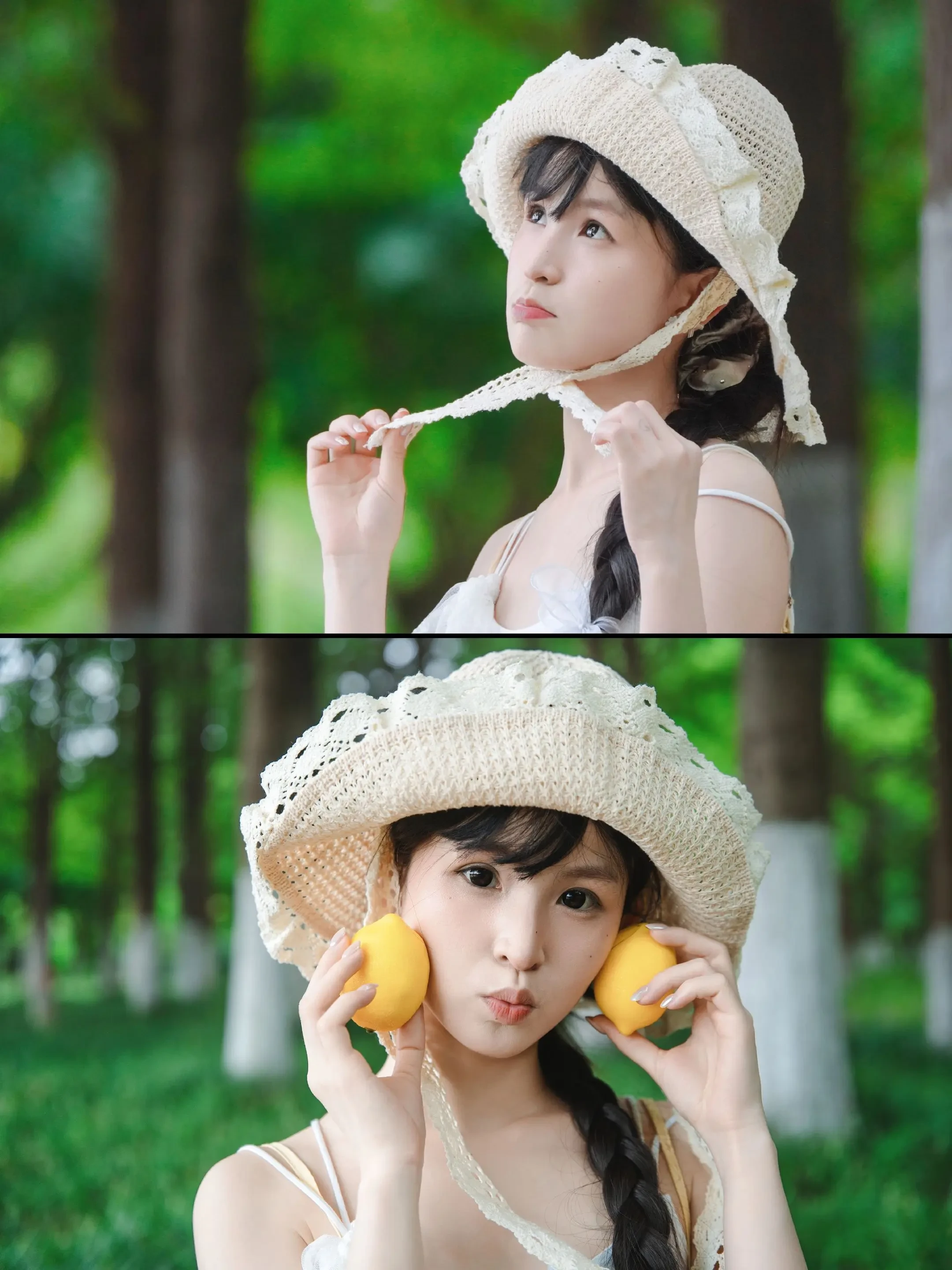 少女的心事长存于夏天的脉络中。可能的话，