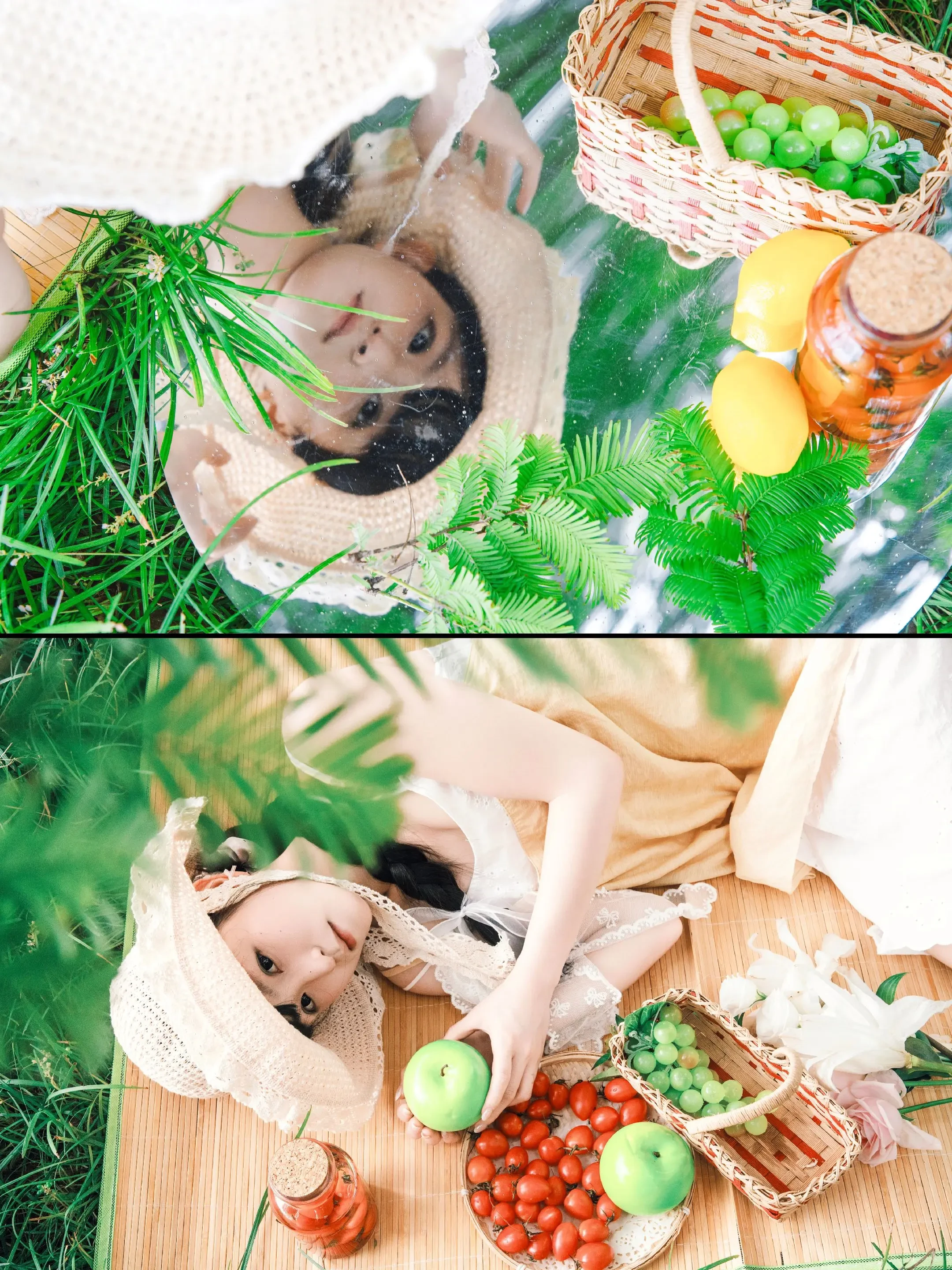 少女的心事长存于夏天的脉络中。可能的话，