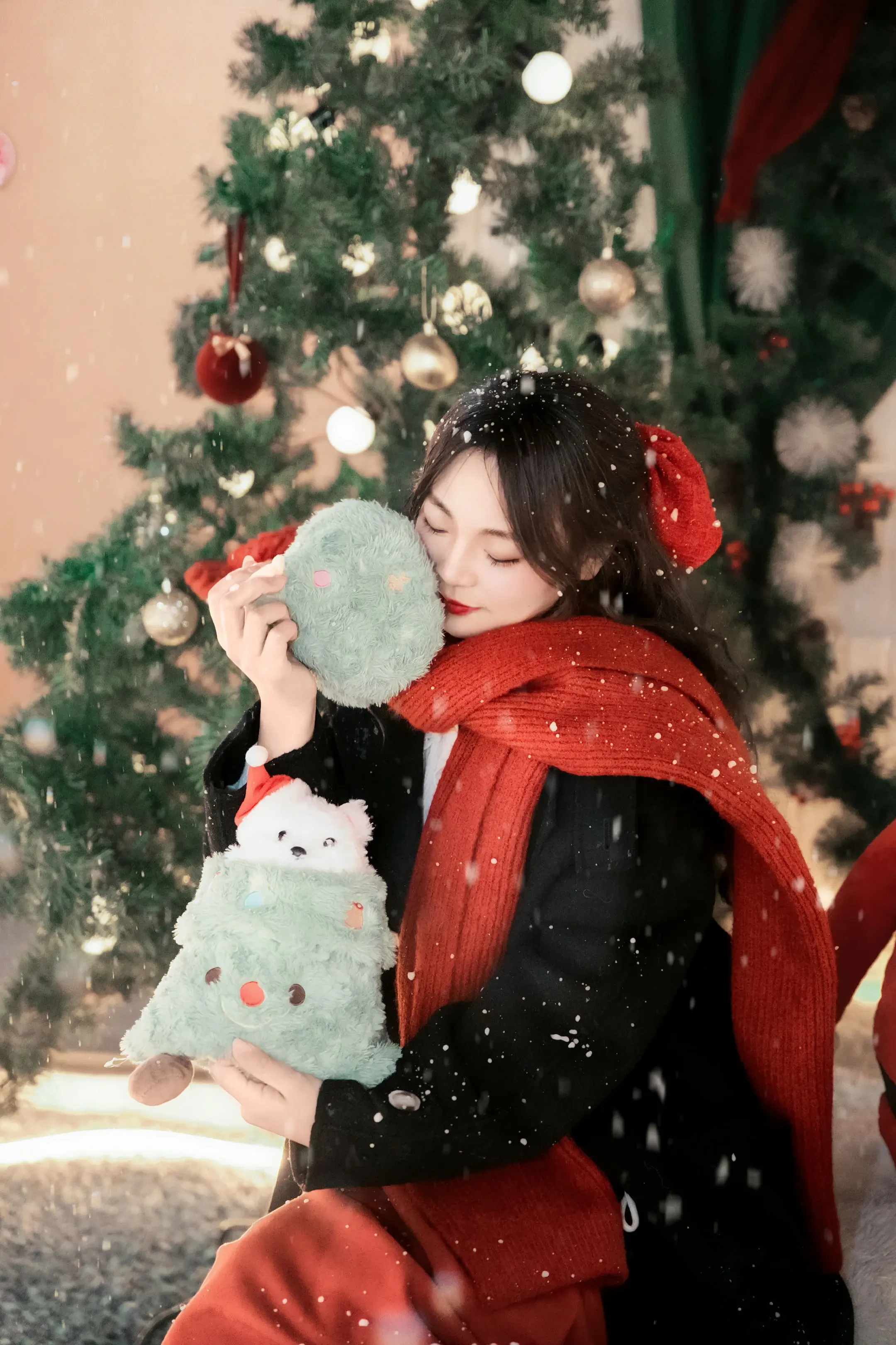 🎄🎄今年的圣诞限定女孩已上线❄️❄️
