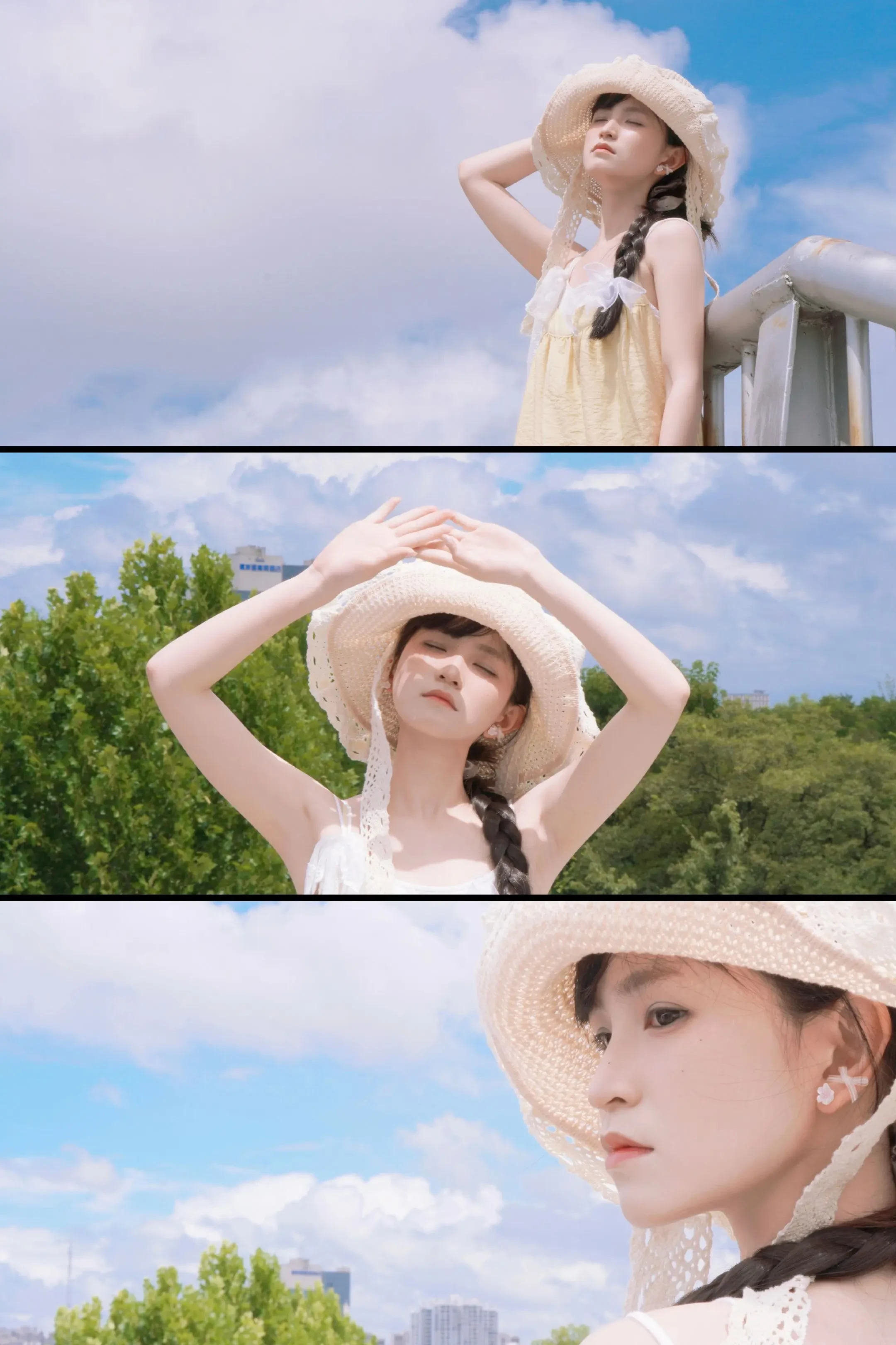 怀念夏日之云。夏日重现，这个夏天似乎还未