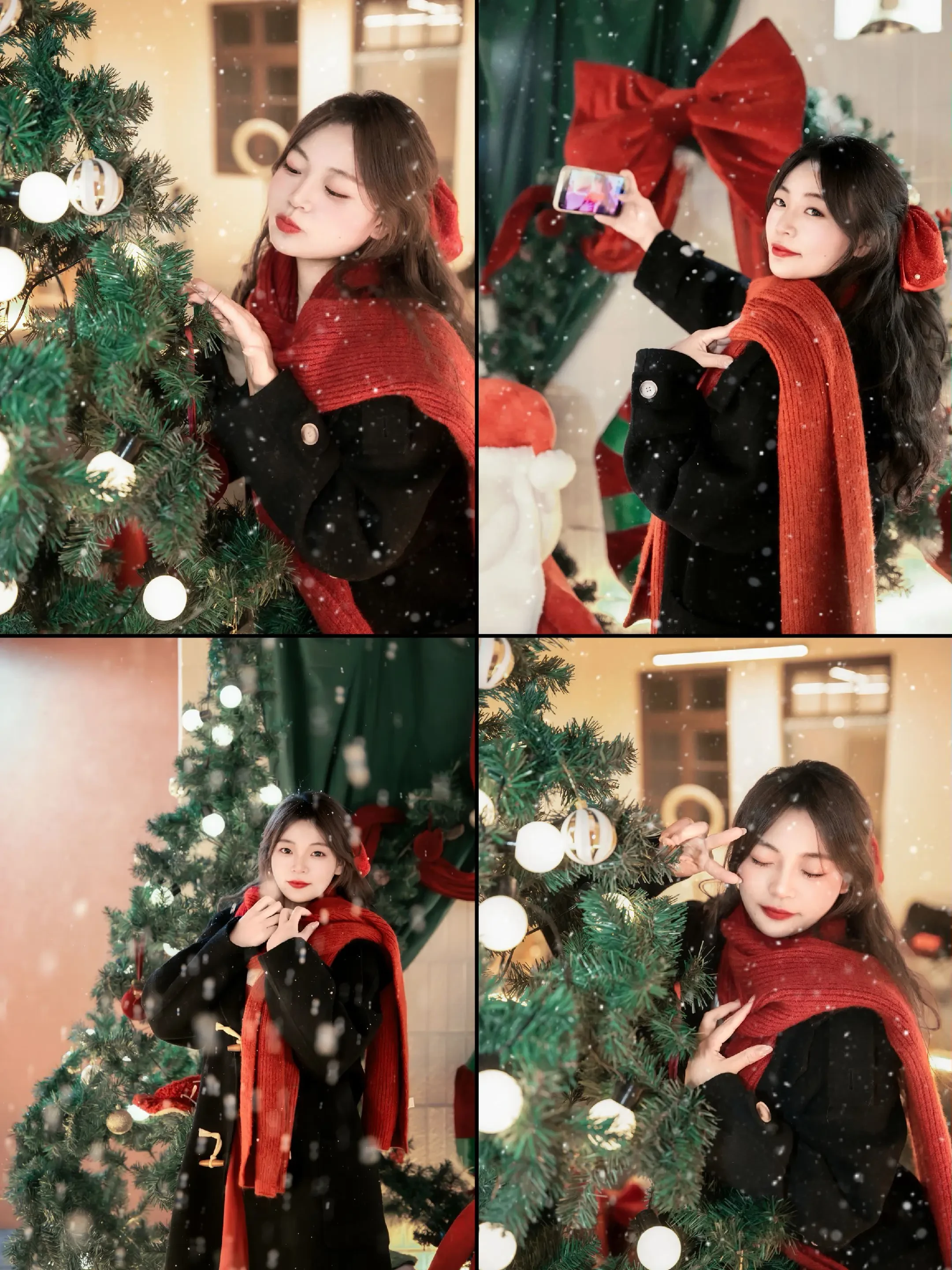 🎄🎄今年的圣诞限定女孩已上线❄️❄️
