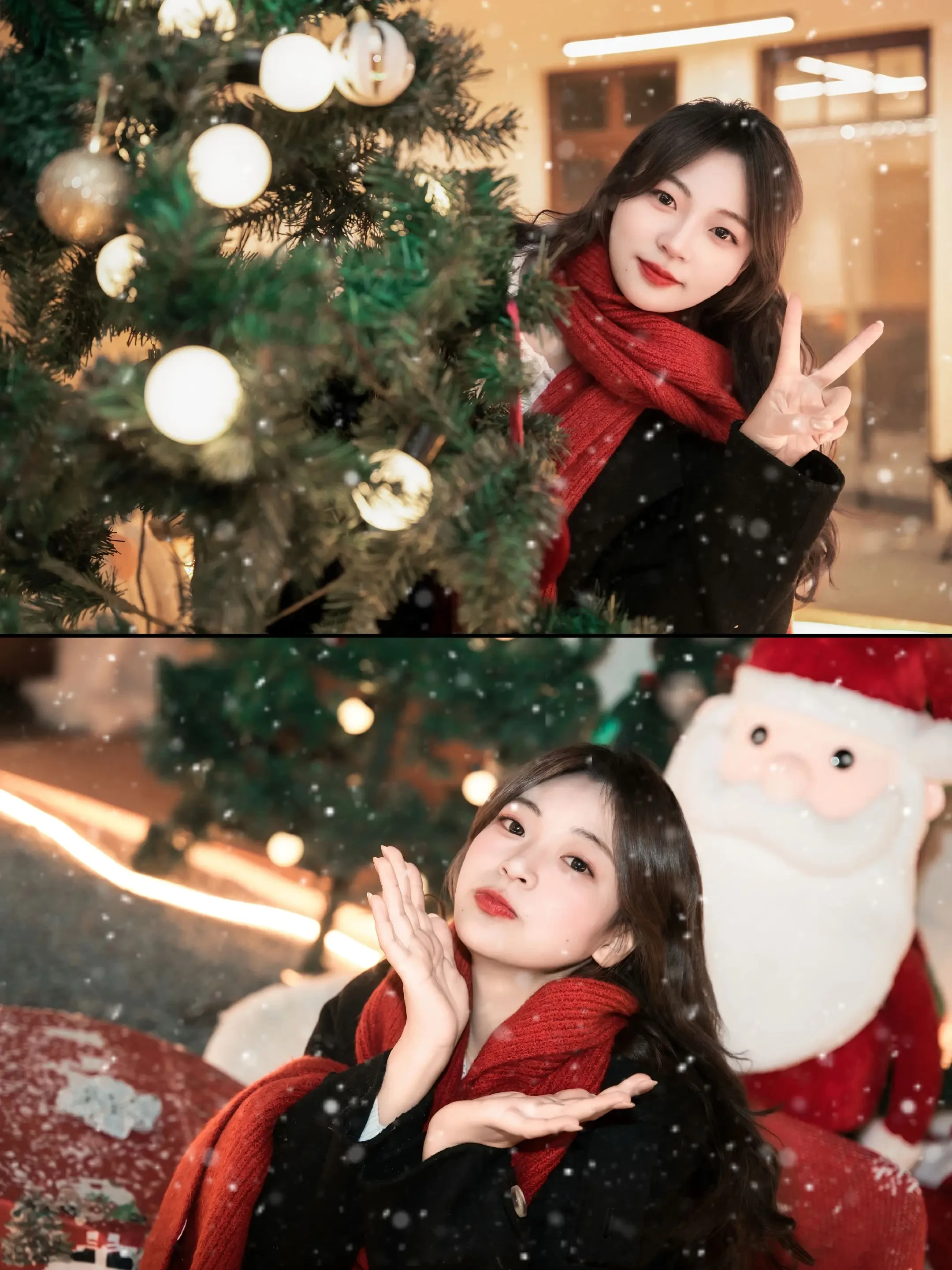 🎄🎄今年的圣诞限定女孩已上线❄️❄️