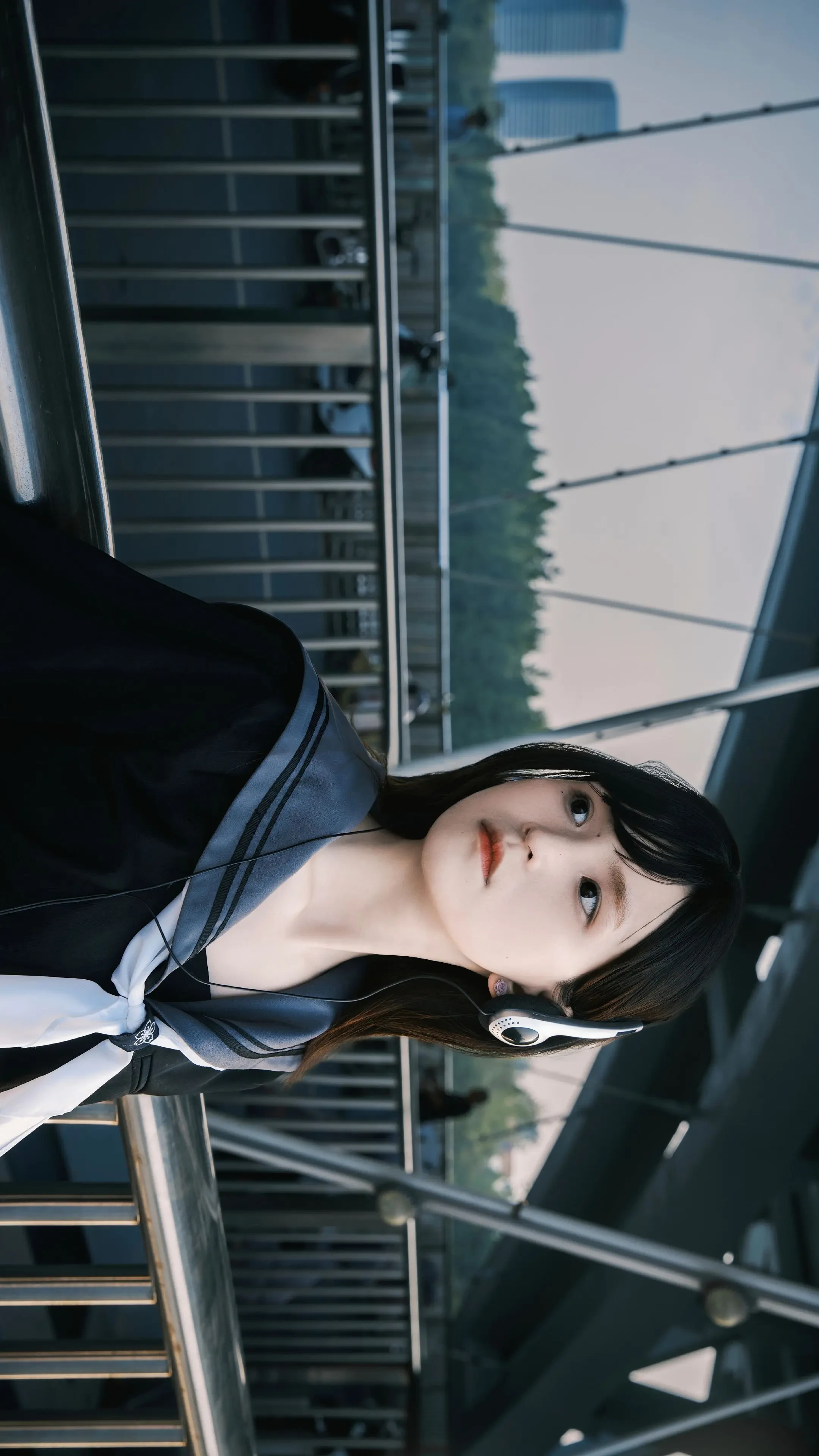 JK少女的独白，新沂沭河大桥日系氛围写真