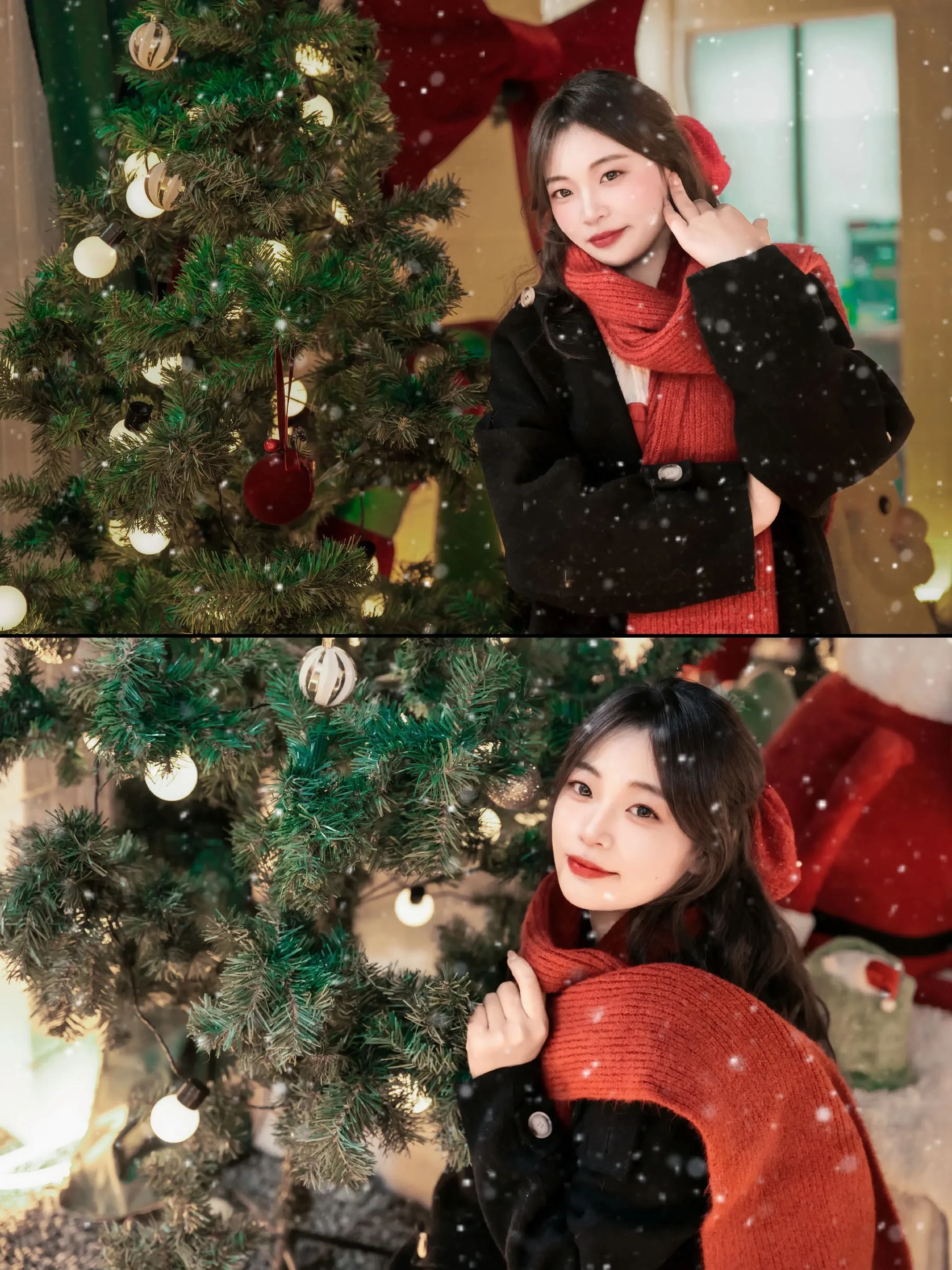 🎄🎄今年的圣诞限定女孩已上线❄️❄️