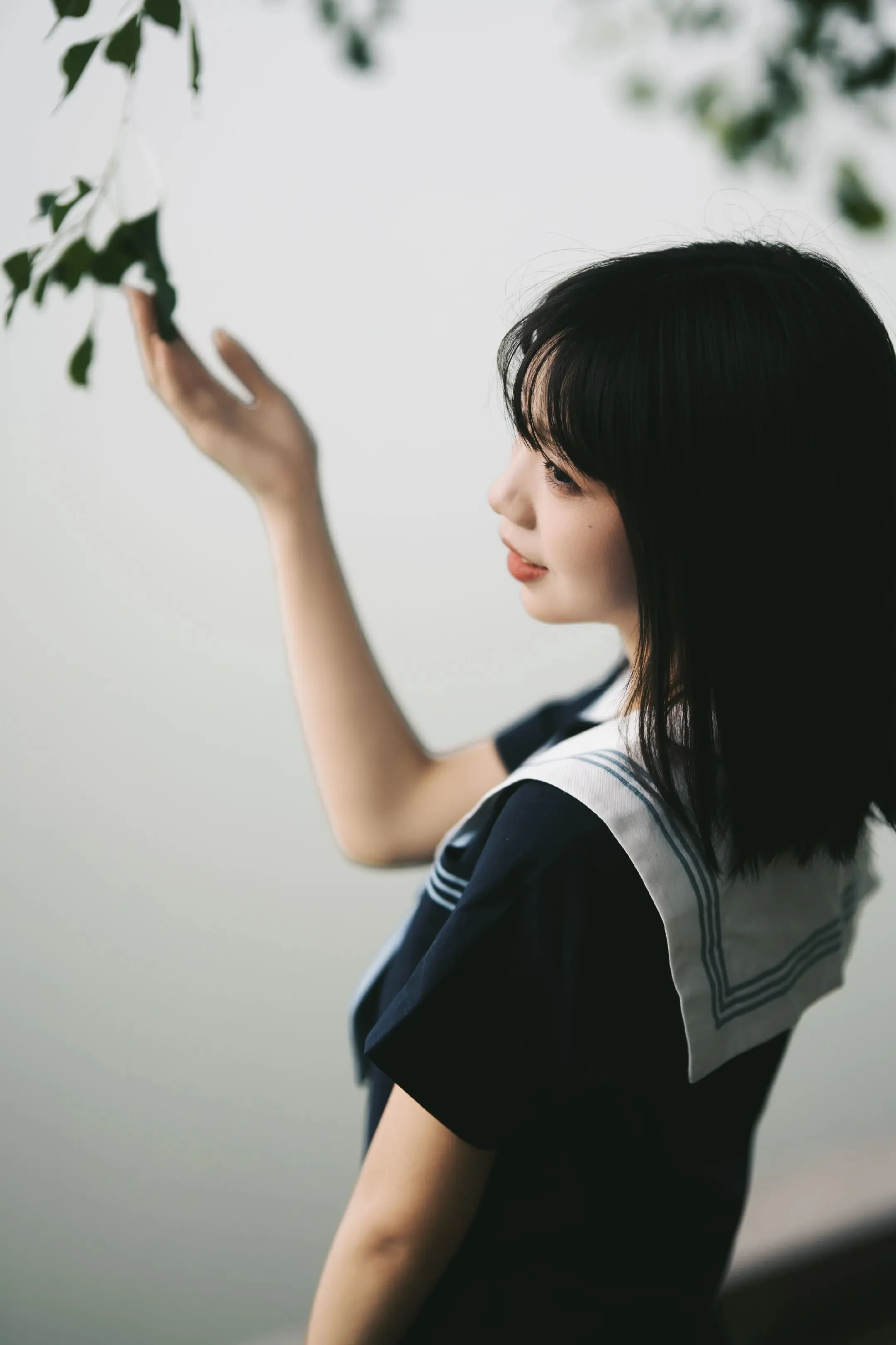 日系学园少女写真，青春在此刻具象化了。下